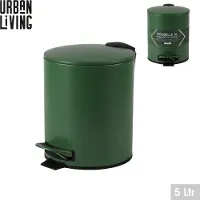 Urban Living 5 Liter Tret-Mülleimer Kosmetikeimer Tretmülleimer 44038 grün