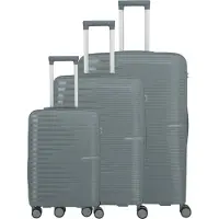 Travelite Pacific - 4-Rollen-Trolley Set 3tlg. (blue)