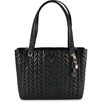 GUESS Handtasche Stacey HWGG97 41250 Schwarz