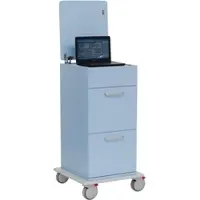 Novocal GmbH Laptopwagen mit absenkbarer Laptop-Ablage | Packung (1 Stück)