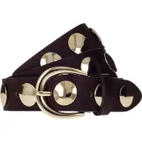 B.belt Luna Gold Leather Belt