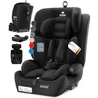 Kidiz Autokindersitz Premium Kinderautositz Gruppe 1+2+3, 9-36 kg 5-Punkt-Sicherheitsgurt, Autositz, Kindersitz, Einstellbare Kopfstütze, Mitwachsende Sitzerhöhung 1-12 Jahre, Stabil und Sicher