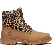 Timberland Premium 6 Inch Lace Up Boot Medium Beige Nubuck Größe: 39.5 | Stiefel Outlet | Damen | Braun
