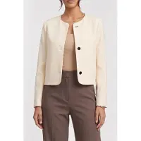 Calvin Klein Lux Crepe Lady Jacket Calico Größe: 8 | Blazer Outlet | Damen