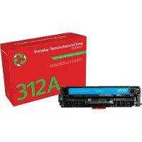 Xerox Everyday Cyan wiederaufbereiteter Toner von , kompatibel mit HP 312A (CF381A), Standardkapazität, 2700 Seiten, 2700 Seiten, Cyan, 1 Stück(e)