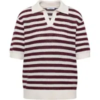 Cecil Kurzarm Poloshirt in Mesh-Qualität Sweet Grape red M