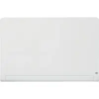 Nobo Glastafel Diamond, magnethaftend, abgerundete Ecken, m. 1 Stift u. 2 Magneten, 1260 x 710 mm