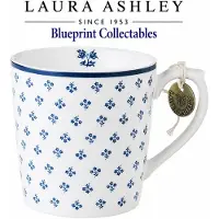 Laura Ashley Blueprint Collectables Fleur Becher mit Henkel 0,35 L