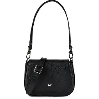 Braun Büffel Umhängetasche HANNA Flap Bag XS schwarz Damen - Leder