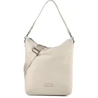 Marc O'Polo Schultertasche Umhängetasche Amelie Hobo Bag Grey Silk creme