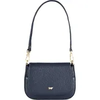 Braun Büffel Umhängetasche HANNA Flap Bag XS blau Damen - Leder