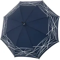 Doppler Manufaktur Elegance Stockschirm 91 cm streifen | Gr.: onesize
