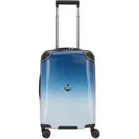 Delsey PARIS Cactus 4 Double Rolls Cabin Trolley 55 Gradient Blanc blau grau