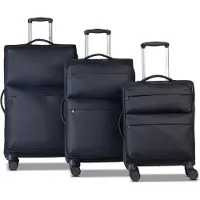 Worldpack Kyoto 4 Rollen Kofferset 3-teilig mit Dehnfalte
