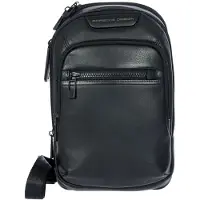 Porsche Design - Roadster Leather Evo Sling Bag Black - Sling Bag ,