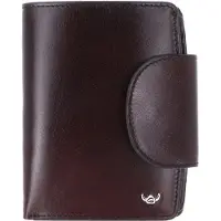 Golden Head Leder Geldbörse Colorado RFID Protect Kombischeintasche mit Riegel 1439 Bordeaux weinrot