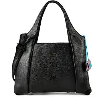 Gabs Leder Umhängetasche Schultertasche G3 Hand Bag Nero schwarz