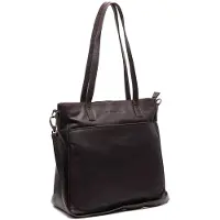 The Chesterfield Brand Schultertasche mit Laptopfach Mosel Shopper Brown dunkelbraun