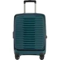 Stratic Gepäckstücke Stratic mit Laptopfach Novium ML Trolley Petrol 55cm