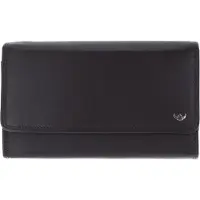 Golden Head Leder Geldbörse Polo RFID Protect Damenbörse 2821 Dunkelbraun