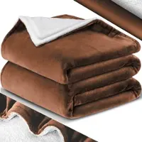 Kesser Kuscheldecke Flauschige Sherpa Extra Weich & Warm Wohndecke Flanell Fleecedecke, Falten beständig/Anti-verfärben als Couchdecke Sofadecke oder Bettüberwurf