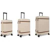 The Chesterfield Brand Zuna Trolley-Set S / M / L Sandy Beach creme 55cm