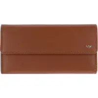 Golden Head Leder Geldbörse Polo RFID Protect Damenbörse 2088 Cognac braun