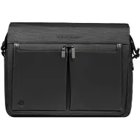 Piquadro Umhängetasche Orion Compact Messenger Bag 13" Black