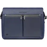 Piquadro Umhängetasche Orion Compact Messenger Bag 13" Blue