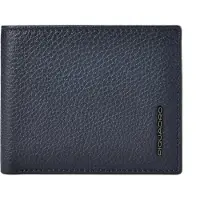 Piquadro Geldbörse Modus Special Men's Wallet Flip Up ID Window Blu