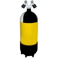 Metalsub 2 Outlets V Valve 12l 232 2026 Tauchflasche