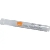 Nobo Whiteboard marker für Glasboards Weiß 4er-Pack