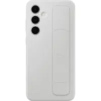 Samsung Original Galaxy S24 FE Hülle - Silikon - Backcover/Hard Case - Grau