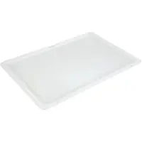 Cambro - DB6040C-148 - Pizzakartondeckel aus Polypropylen - 60 x 40 cm - (Karton nicht enthalten) Weiß