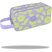 CoolPack PATIO Saszetka szkolna potrójna Primus L Flores Lila - pojemna i lekka