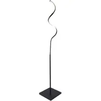 Olucia - GIORGIO - Stehlampe - Schwarz / Weiß