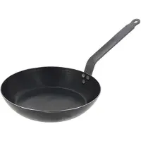 De Buyer Pfanne Ø 32 cm Bratpfanne aus Kohlenstoffstahl Outdoor