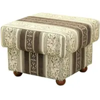 58 aufm Kessel HOCKER Kama Chenille braun