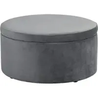 58 aufm Kessel KINDERHOCKER Katyushka Samtvelours graphit