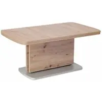 58 aufm Kessel Funktionstisch ausziehbar Cate 110(145+180) x 63 x 53-72 Wohnzimmertisch Wildeiche 16168