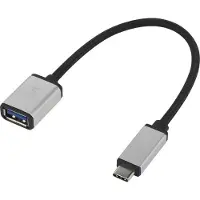Renkforce USB 3.2 Gen 1 (USB 3.0) Adapter [1x USB-C Stecker - 1x USB 3.2 Gen 1 Buchse A (USB 3.0)] RF-USBA-MS-01 0.15