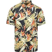 Superdry für Herren. M4010947A Marineblaues Hemd mit Hawaii-Print (XL), Lässig, Modal, Kurzarm