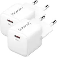 Intenso Power Adapter W30C 2-pack GaN (weiß, 30Watt)