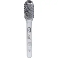 Ks Tools HM Walzenrund-Frässtift Form C, 10 mm