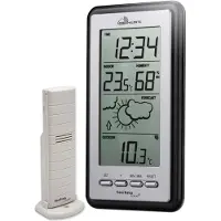 Techno Line Wetterstation MA 10430 Silber-Schwarz