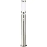 Brilliant zeitlose Wegelampe BOLE für den Garten | Spritzwassergeschützte Stehleuchte mit Dämmerungsschalter für LED-Kranz | Stehlampe mit einstellbarem Bewegungsmelder | Metall/Kunststoff | 78cm Höhe