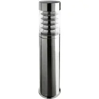 Heitronic Außenleuchte Ø100x450mm Edelstahl IP44