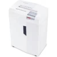 HSM Aktenvernichter shredstar X13, Sicherheitsstufe 4, Partikelschnitt 4 x 37 mm, 13 Blatt, weiß-silber