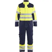 Blakläder Multinorm Overall 6379, Farbe:High Vis Gelb/Marineblau, Größe:D116