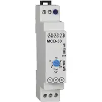 Entes MCB-30 Time Delay Relay, Timer, SPDT-CO (8 A) 24 V/AC/DC/230 V/AC